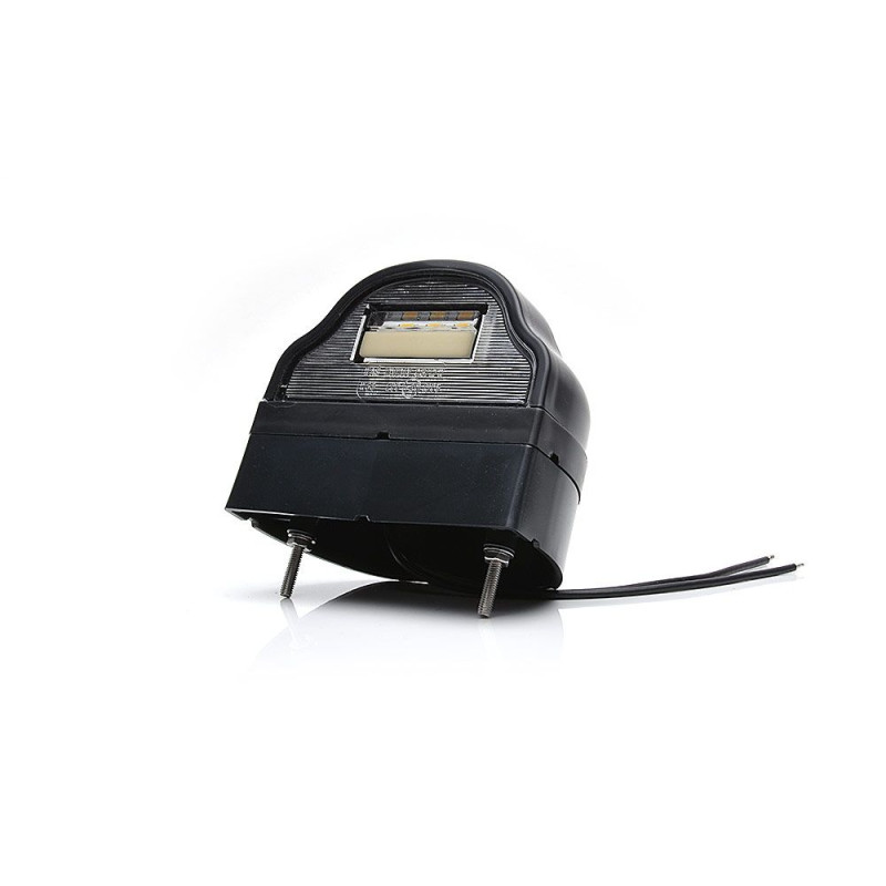 Osvětlení SPZ (registrační značky) LED WAS W88/730 (12-24V), zaoblené