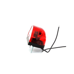 Osvětlení SPZ (registrační značky) LED WAS W72/409 (12-24V), červené oblé