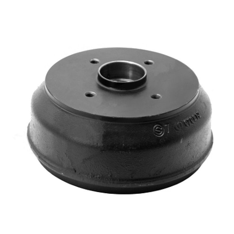 Buben brzdový KNOTT 200x50 pro kuželík. ložiska, (100x4), bez ložisek