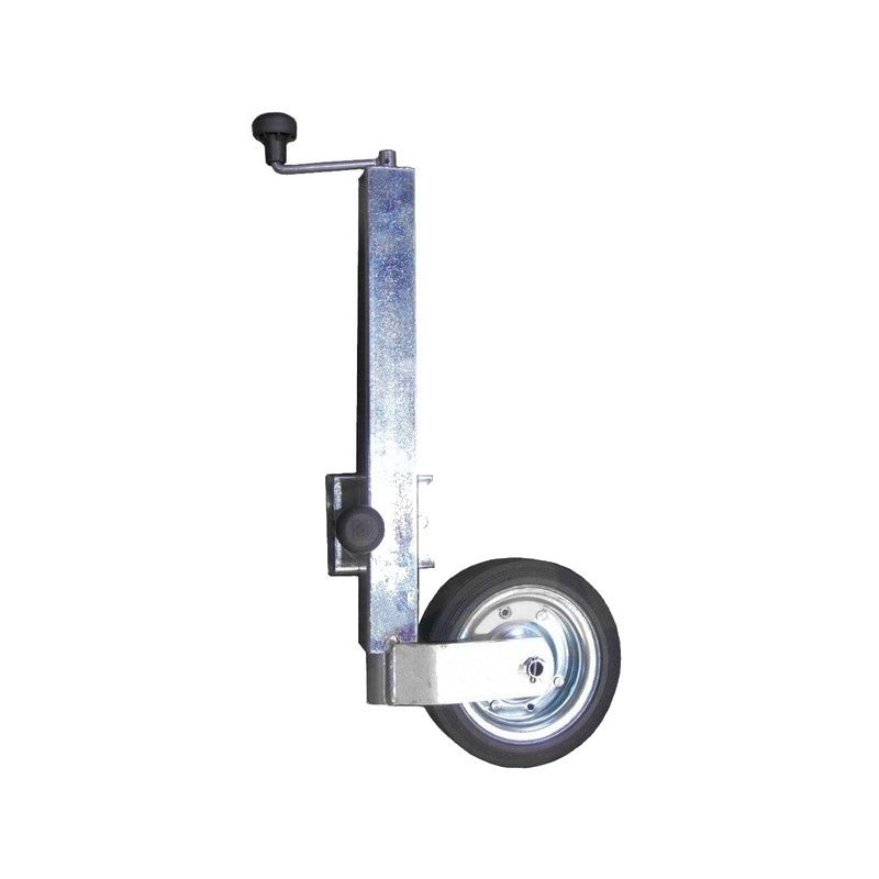 Kolečko opěrné s otočným držákem WW ST 60-PVDL-560-255 VB (ocelový disk) 500 kg