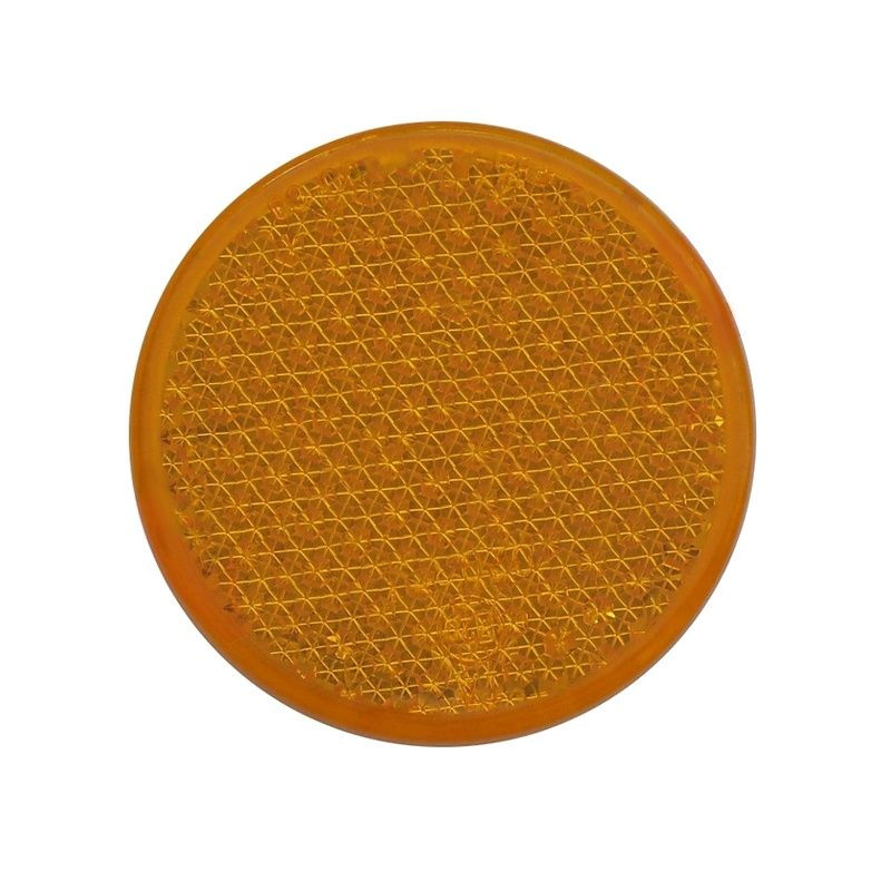 Odrazka oranžová pr. 63 mm se šroubkem