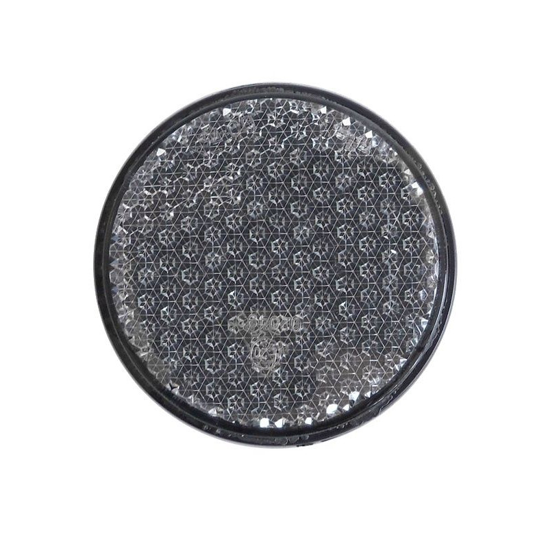 Odrazka bílá pr. 75 mm se šroubkem