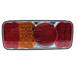 Svítilna WAS W66L/312kr sdružená LED 12-24 V, L-BL/BR/KO/ML/RZ