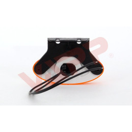 Svítilna boční obrysová LED WAS W64, 12-24V, eliptická na držáku