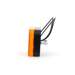 Svítilna boční obrysová LED WAS W63, 12-24V, čtvercová