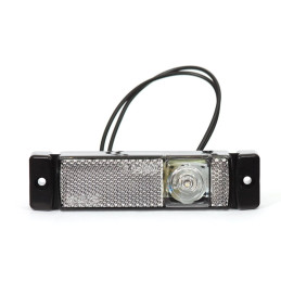 Svítilna přední obrysová LED WAS 222Jw45, 12-24V, s odrazkou, QS150