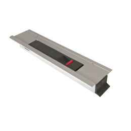 Uzávěr bočnic s lemem SAFEGRIP 350mm levý