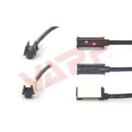 Svítilna doplňková obrysová LED WAS W21.6RF, 12-24V, 135 mm, QS150