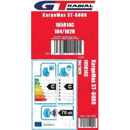 Kolo 185 R14 C 104/102 N Kargomax M+S, 5,5J, ET30, 112x5