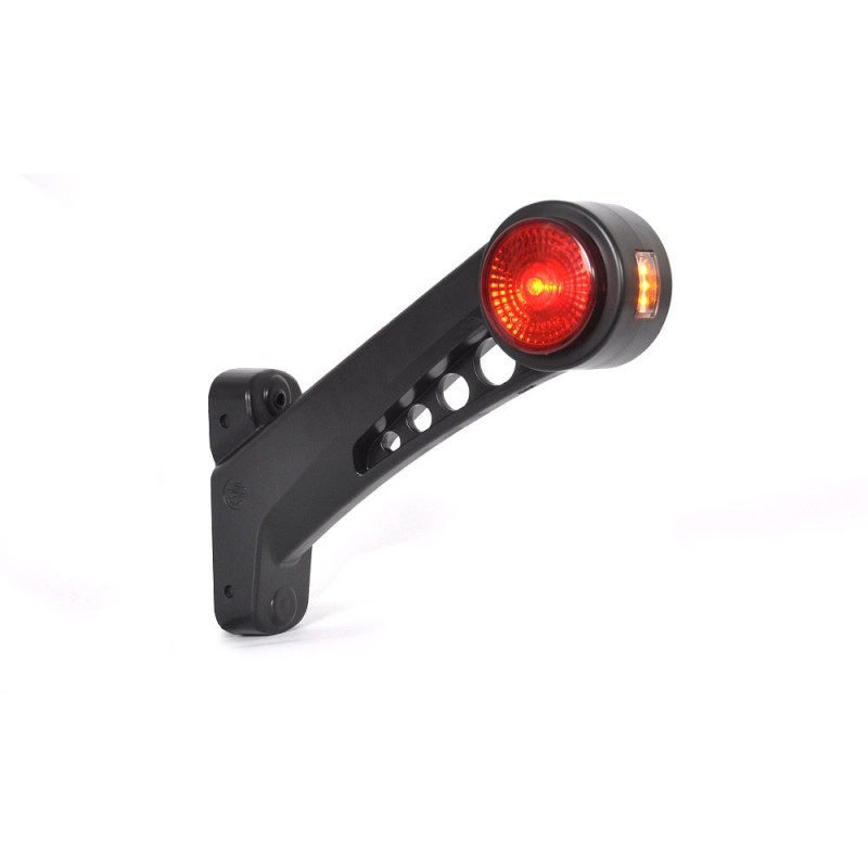 Svítilna doplňková obrysová LED WAS W77.3 RF/579 BCP, 12-24V, pravá