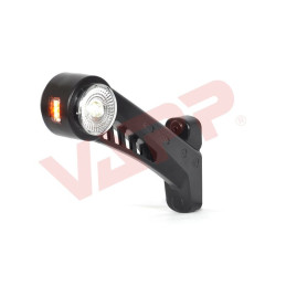 Svítilna doplňková obrysová LED WAS W77.1 RF/575 BCP, 12-24V, pravá