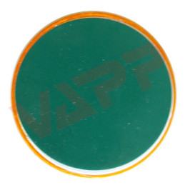 Odrazka oranžová pr. 63 mm samolepicí