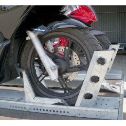 Držák motocyklu s automatickým zajištěním VAPP 2060/190 mm pozink