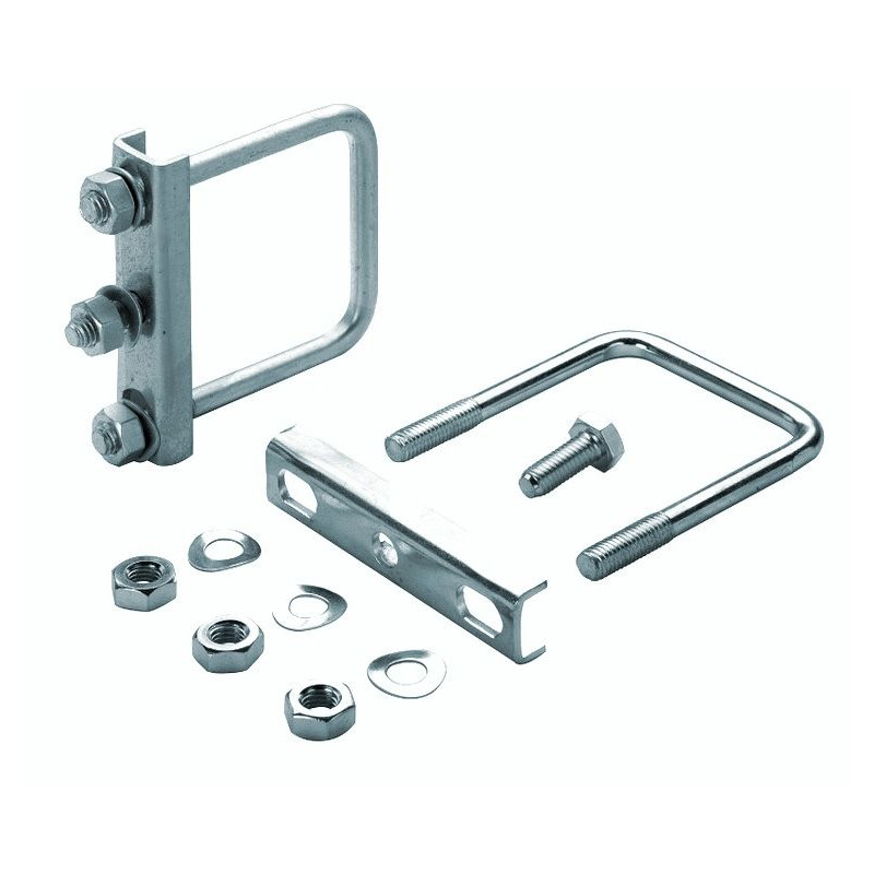 Držák KBFV/70 klemy opěrného kolečka na oj 70x70 mm