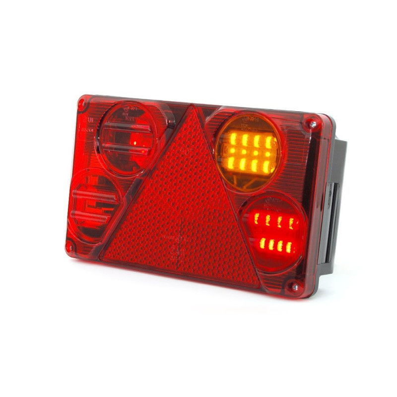 Svítilna WAS W70DP/397 sdružená LED 12-24V, P-BL/BR/KO/RZ