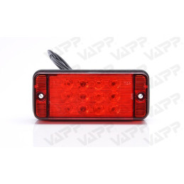 Svítilna mlhová zadní LED WAS W 83D, 12-36 v, IP68