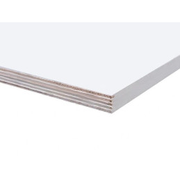Překližka tabule bílá hladká F/F 2500x1250 tl.15 mm bříza