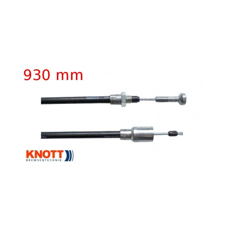 Lanovod brzdový KNOTT 930/1120 mm rychlomont. (s čočkou)