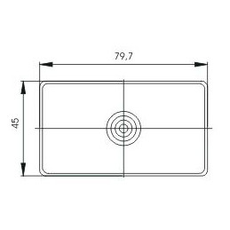 Sklo svítilny GMAK G17 zadní obrysové