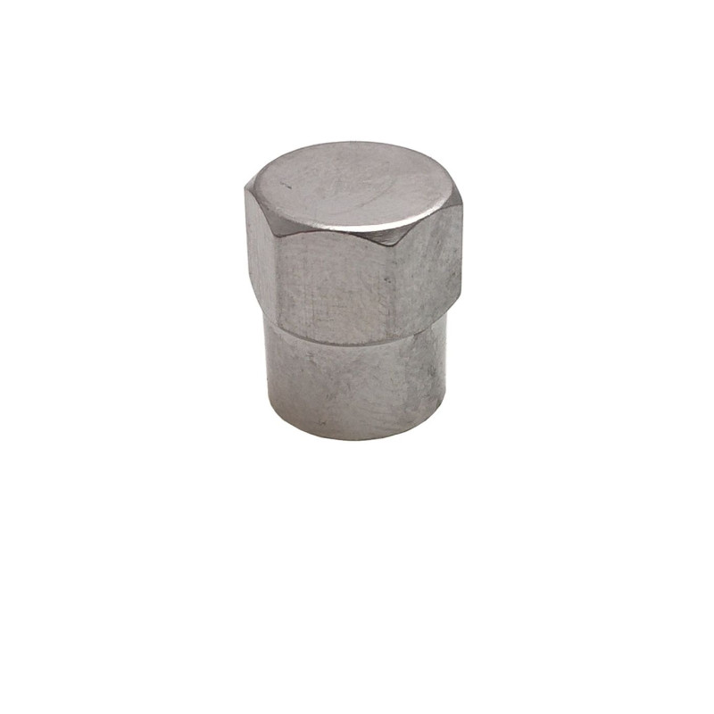 Čepička ventilku kovová chromovaná