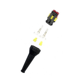 Konektor 2-pólový Superseal - zásuvka (female), IP67