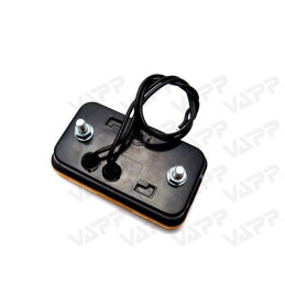 Svítilna boční obrysová LED GMAK G17, 12-24V, s odrazkou, QS150