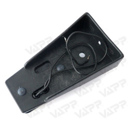 Svítilna přední obrysová LED GMAK G17, 12-24V, s odrazkou, na držáku, QS150