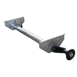 Náprava KNOTT G 13 (1300 kg) b 1460 mm, 112x5, vysoké patky (Sacher)