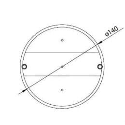 Sklo svítilny Fristom MD-16, L/P-BL/BR/KO