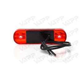 Svítilna zadní obrysová LED WAS W97.1, 12-24V, plochá