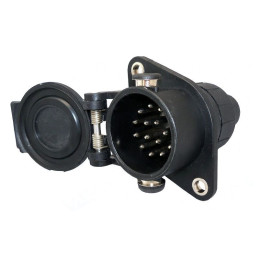 Zásuvka 15 pól 24V TESAT