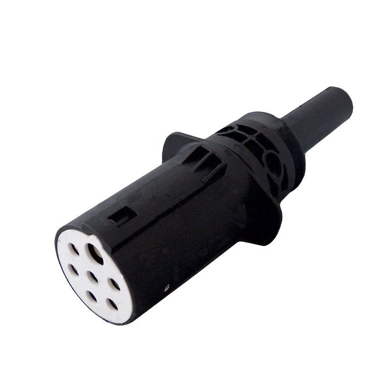 Zástrčka - vidlice 7 pól 24V typ S - doplňková, plast, TESAT