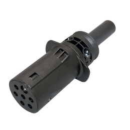 Zástrčka - vidlice 7 pól 24V typ N - hlavní, plast, TESAT