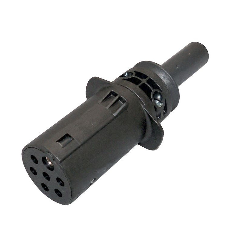 Zástrčka - vidlice 7 pól 24V typ N - hlavní, plast, TESAT