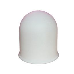 Krytka koule plast bílá