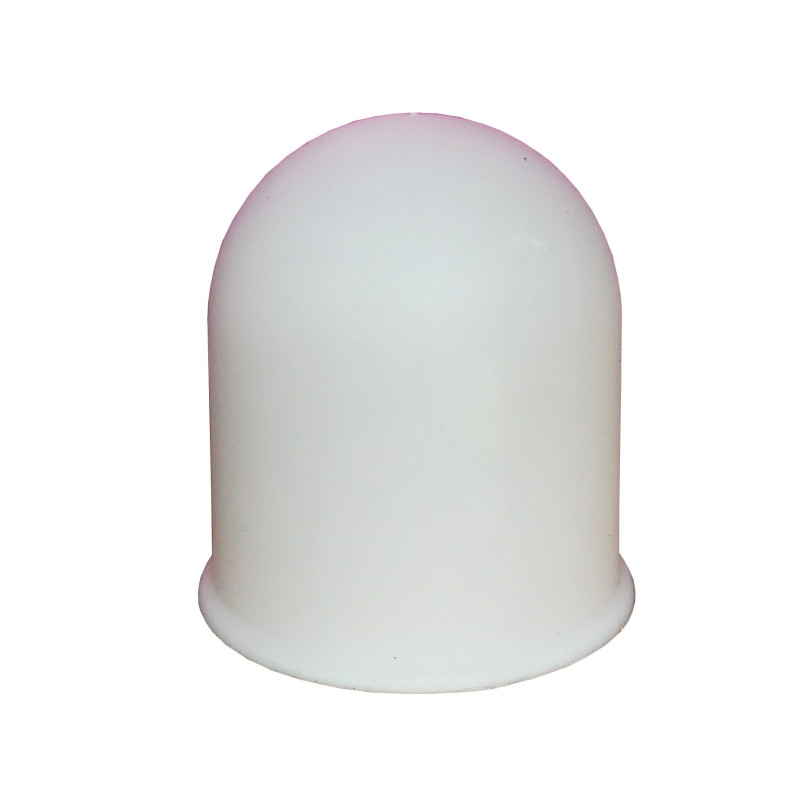 Krytka koule plast bílá