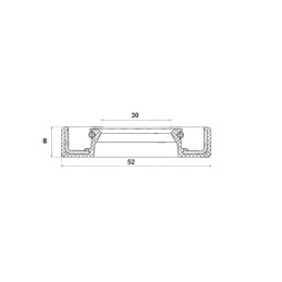 Simering 30x52x10 - pro náboje sportjacht Z101 a Z201