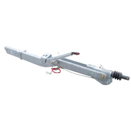 Výškově stavitelná oj AL-KO s brzdou 101VB, 500-1000kg, E 1570 mm