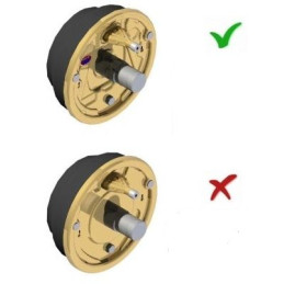 Čelisti brzdové KNOTT 250x40 samostav ANS sada na 2 kola