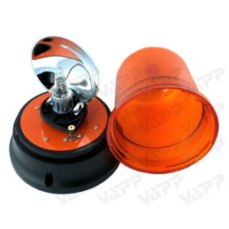 Maják pevný oranžový ELTA ROTALUX 12/24V