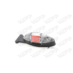 Svítilna doplňková obrysová LED WAS W107/820P II(12-24V) na držáku, pravá