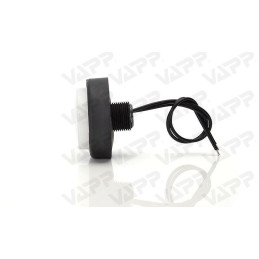 Svítilna přední obrysová LED WAS W79N, 12-24V, neon efekt, kulatá