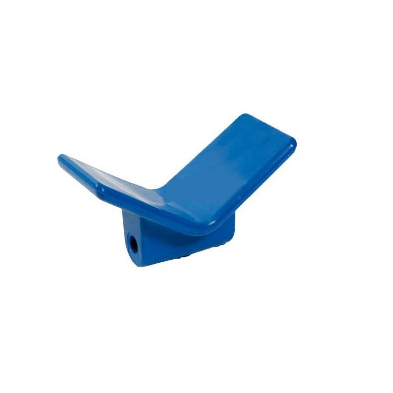 Příďový doraz DOMAR profi (150x80x70) polyuretan modrý