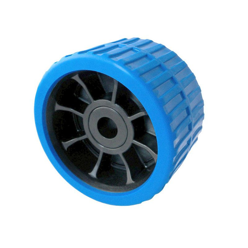 Rolna trupová DOMAR profi pr. 120 mm x 74 mm/otvor 15 mm PA/PU modrá