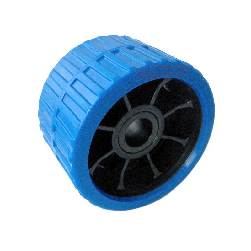 Rolna trupová DOMAR profi pr. 120 mm x 74 mm/otvor 21 mm PA/PU modrá