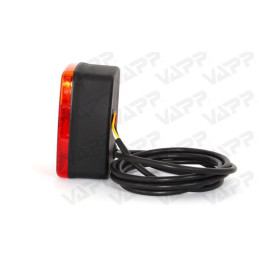 Svítilna WAS W18UD/475 sdružená LED 12-24V, L/P-BL/BR/KO/RZ