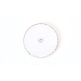 Odrazka bílá pr. 61 mm s otvorem