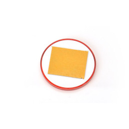 Odrazka červená pr. 61 mm samolepicí