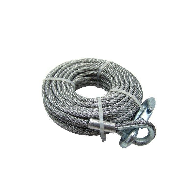 Lano k navijáku 7 mm/10 m (včetně háku)