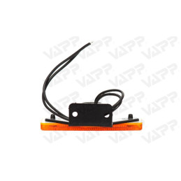 Svítilna boční obrysová LED WAS W44/217Z, 12-24V, s odrazkou, na držáku